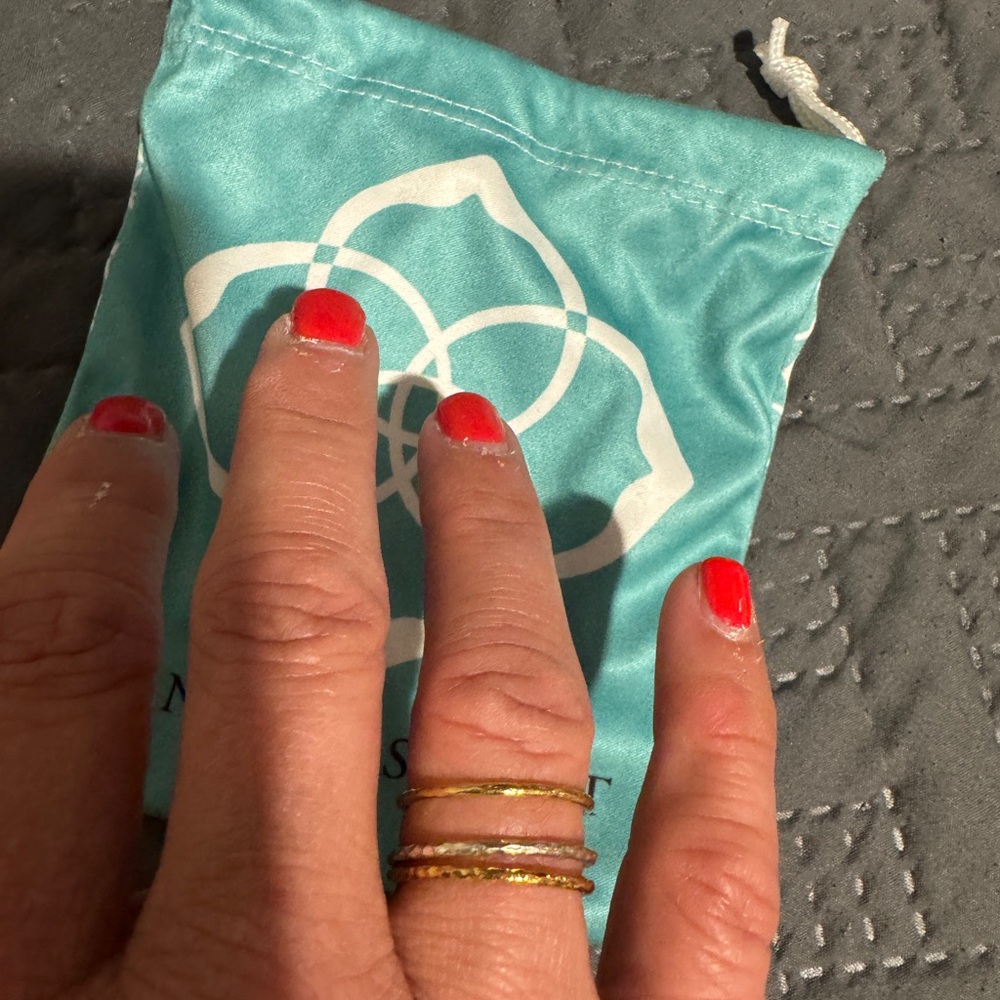 Kendra Scott three Band Rings